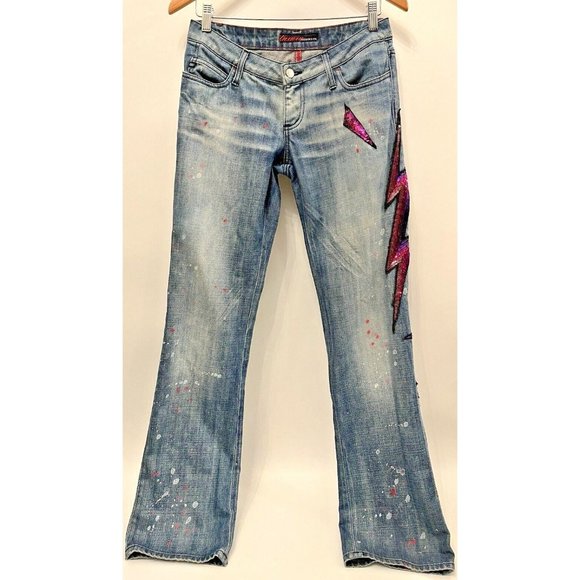 Jeans Bootcut Miss Sixty Femme Taille 36 - Bleu, Neuf Avec étiquettes, Coupe Regular